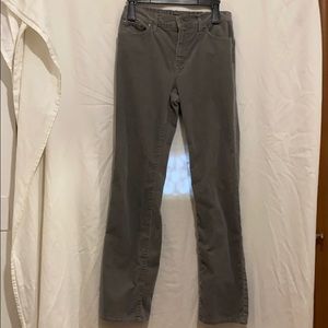Lauren Grey/Green corduroy pants thin line size 8